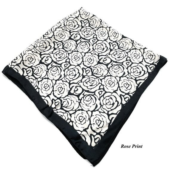 Silk Satin Feel Large Square Fashion Scarf – Versatile Head & Neck Accessory 27. - Picture 5 of 8